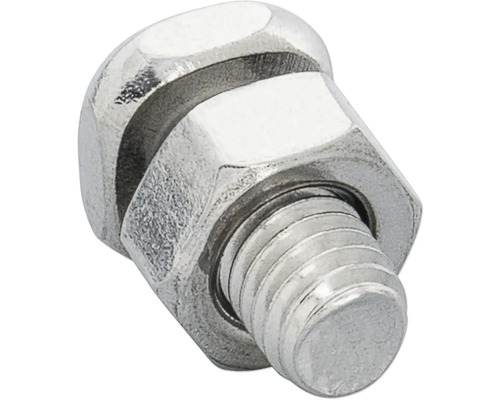 Metallschraube mit Mutter