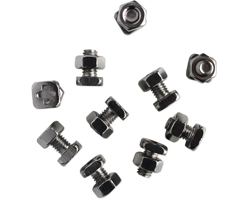 Mehrere Schrauben und Muttern