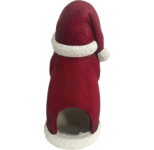 Weihnachtsmann Räucherhaus aus Keramik