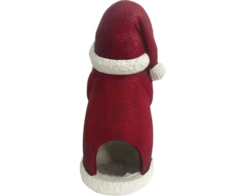 Weihnachtsmann Räucherhaus aus Keramik