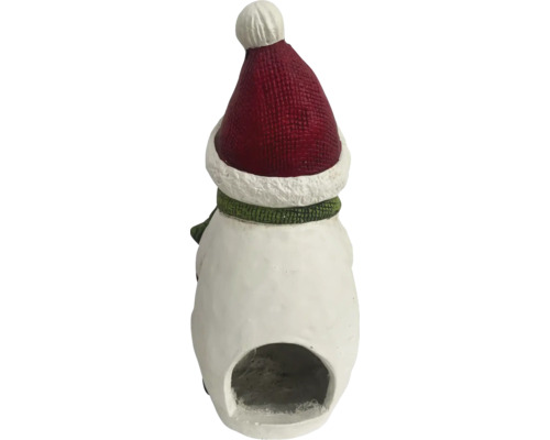 Dekofigur Schneemann mit Teelichthalter