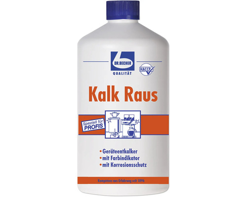 Dr. Becher Kalk Raus Entkalker für Geräte