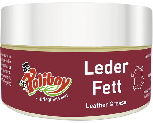 Poliboy Lederfett für die Lederpflege