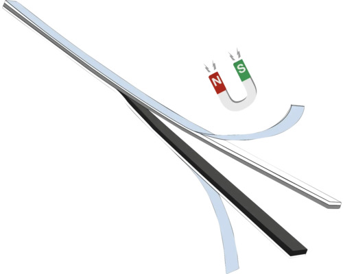 Magnetstreifen zur Befestigung