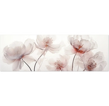 Dekorative Wandkunst mit Blumenmotiv