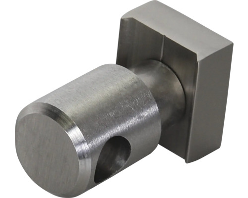 Metallbeschlag mit zylindrischem und rechteckigem Element