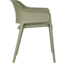 Kunststoffsessel mit Armlehne