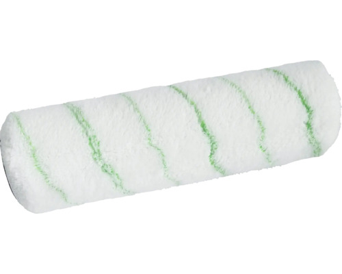 HORNBACH Farbwalze für Wandfarben feine und glatte Untergründe innen 25 cm Farbwalze mit grünem Streifenmuster