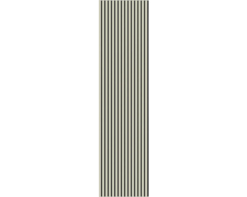 Akustikpaneel Linoleum Mushroom RAL 4176 2400 x 600 x 20 mm Akustikpaneel mit Lattenstruktur