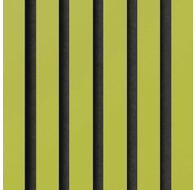 Akustikpaneel mit Holzstreifen auf Filz