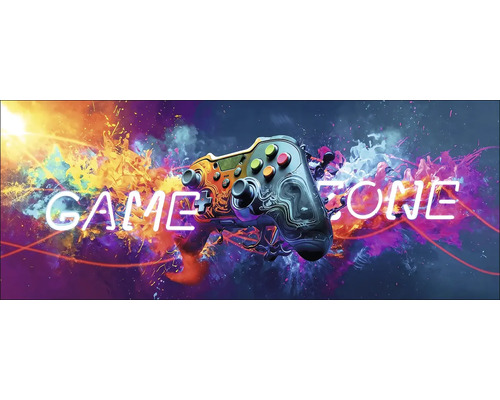 Abbildung eines Controllers mit der Aufschrift Game Zone