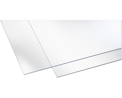 Polystyrolplatte 5x1000x1000 mm glatt klar