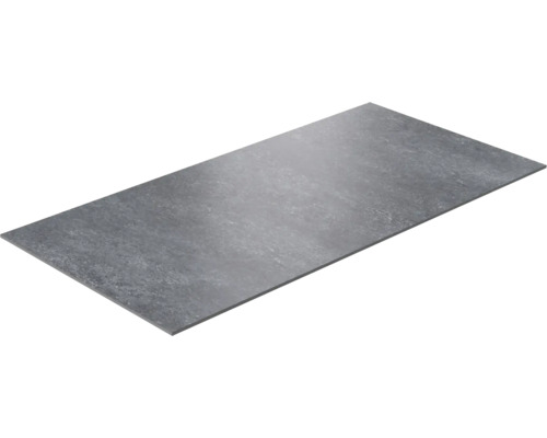 MIRAVA Feinsteinzeug Wand- und Bodenfliese Seattle dunkelgrau 119,8 cm x 59,8 cm x 0,9 cm matt rektifiziert Einzelne graue Bodenfliese für den Innenbereich