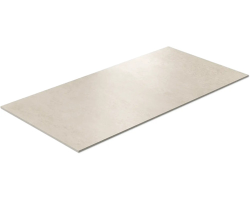 MIRAVA Feinsteinzeug Wand- und Bodenfliese Seattle beige 119,8 cm x 59,8 cm x 0,9 cm matt rektifiziert Einzelne Keramikfliese für den Innenbereich