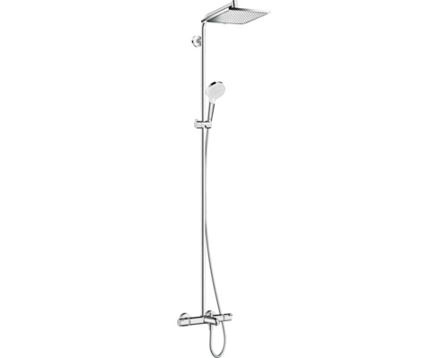 Duschsäule inkl. inkl. Badewannenthermostat hansgrohe Crometta chrom glänzend 27298000 Duschsäule inkl. inkl. Badewannenthermostat hansgrohe Crometta chrom glänzend 27298000