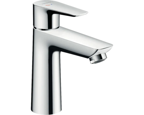 hansgrohe Waschtischarmatur TALIS E 110 CoolStart mit Zugstange chrom 71713000 Einhebel-Waschtischmischer aus Metall