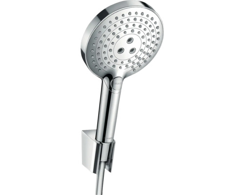Handbrause Set hansgrohe Raindance Select S 120 3jet rund Ø 125 mm inkl. Brauseschlauch 1250 mm chrom 26701000 Handbrause Set hansgrohe Raindance Select S 120 3jet rund Ø 125 mm inkl. Brauseschlauch 1250 mm chrom 26701000