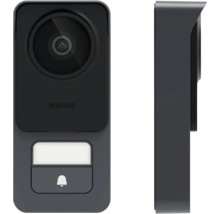 Philips Türklingel mit Kamera, Front- und Seitenansicht
