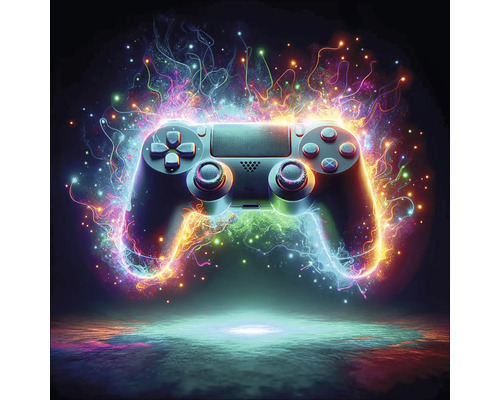 Spiel-Controller mit Lichteffekten für Gaming