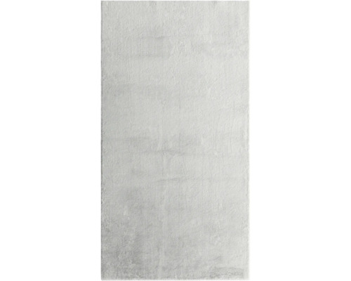 Teppich Florenz hellgrau 80x150 cm Rechteckiger Teppich mit Textur