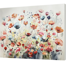 Gemälde mit Blumenmuster