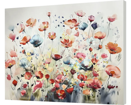 Gemälde mit Blumenmuster