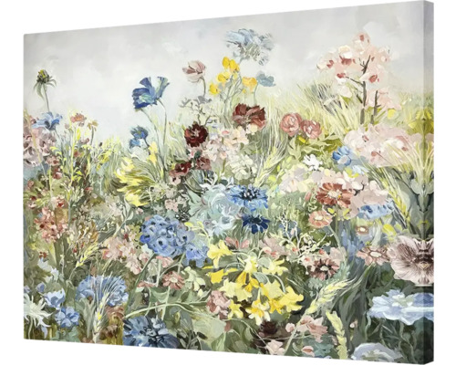 Gemälde mit floralem Motiv für die Wandgestaltung