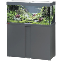 Aquarium mit Unterschrank und Bepflanzung