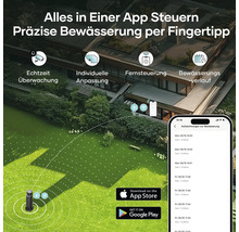 Smarte Gartenbewässerung per App gesteuert