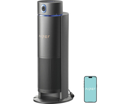 Aiper Poolroboter und Smartphone zur Steuerung