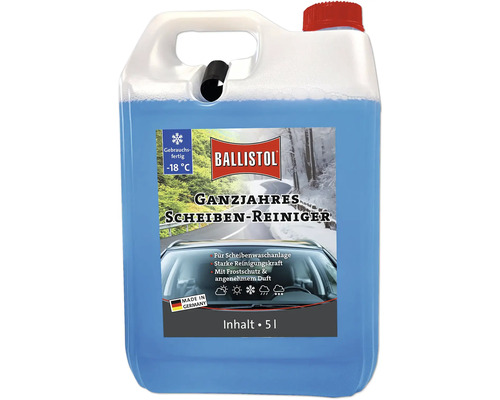Scheibenreiniger Klassik Ballistol 5 Liter Kanister Ballistol Scheibenreiniger für das ganze Jahr im 5 Liter Kanister