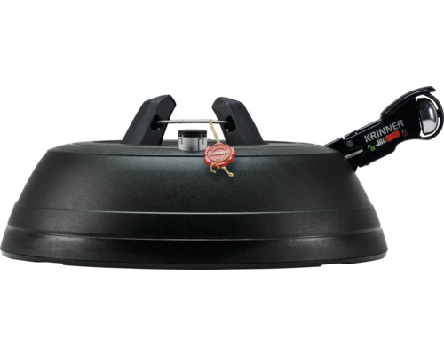 Christbaumständer Krinner Ultra Grip+ L Kunststoff max. Baumhöhe 2,7 m max. Stammdurchmesser 12 cm schwarz Krinner Christbaumständer mit Seilzugtechnik