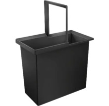 Rechteckiger Metalleimer mit Griff