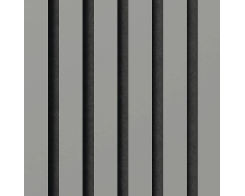 Dekorative Wandpaneele mit vertikalen Lamellen