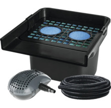Teichfilterset mit Pumpe und Schlauch für Gartenteiche