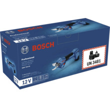 Bosch Akku-Gartenschere GGP 12V-25 im Produktkarton
