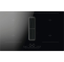 Induktionskochfeld mit Dunstabzug