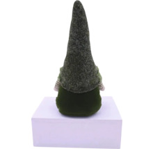 Dekorativer Zwerg mit langem Hut, Rückansicht