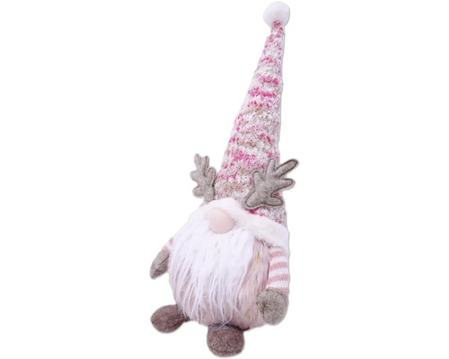 Weihnachtswichtel mit Bart und Mütze als Weihnachtsdekoration