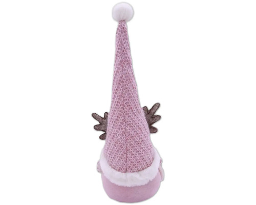 Dekorativer Weihnachtswichtel mit Geweih