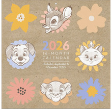 Disney 2026 16-Monats-Kalender mit Tiermotiven