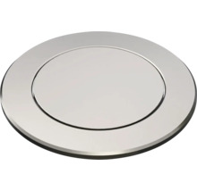 WC-Betätigungsplatte aus Metall, rund