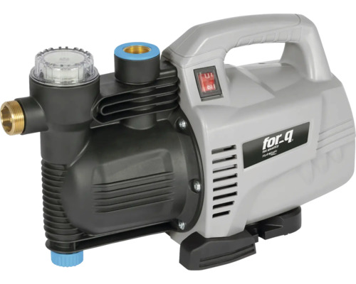 for_q Gartenpumpe FQ-GP 3.500 Hauswasserwerk mit Schalter und Tragegriff