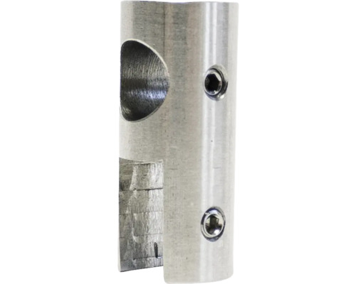 Metallrohrverbinder mit Innensechskantschrauben und Aussparung