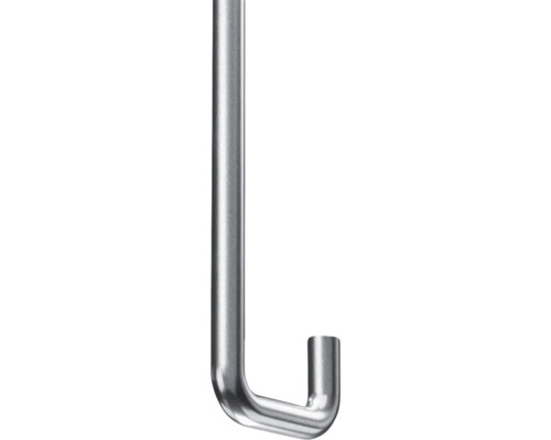Burschberg Durchschleuderträger Decke 100 cm für Duschvorhangstange Edelstahl Siphon aus Metall