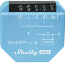 Shelly Gen3 Schaltaktor zur Hausautomation
