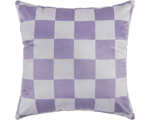 Kissen mit Schachbrettmuster