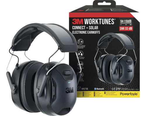 3M WorkTunes Connect Solar elektronischer Kapselgehörschutz