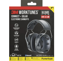 3M Worktunes Connect Solar elektronischer Kapselgehörschützer