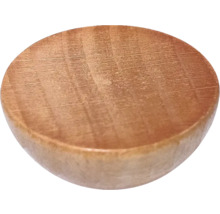 Holzknopf, rund